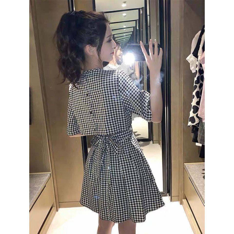 ĐẦM CARO NHÍ HỞ LƯNG SIÊU XINH