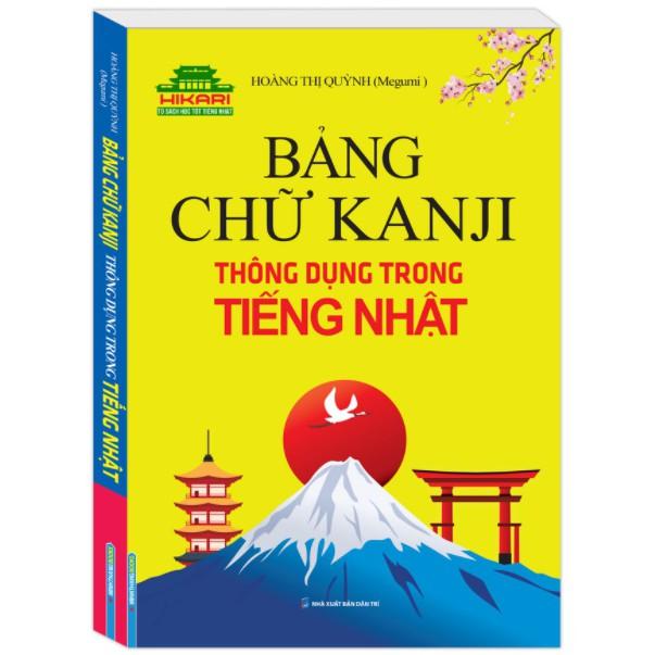 Sách - Bảng chữ Kanji thông dụng trong tiếng Nhật