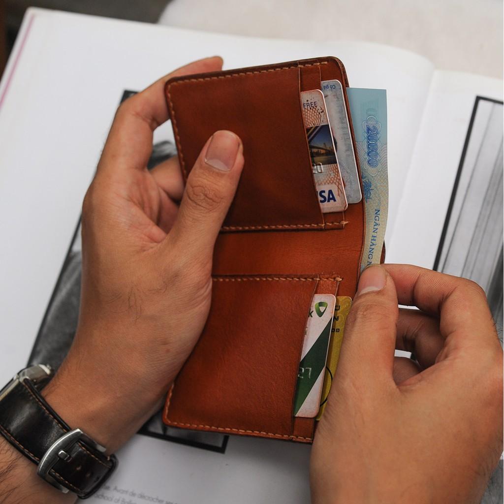 VÍ DA NAM CAO CẤP, ĐỒ DA HANDMADE, DA NHẬP KHẨU