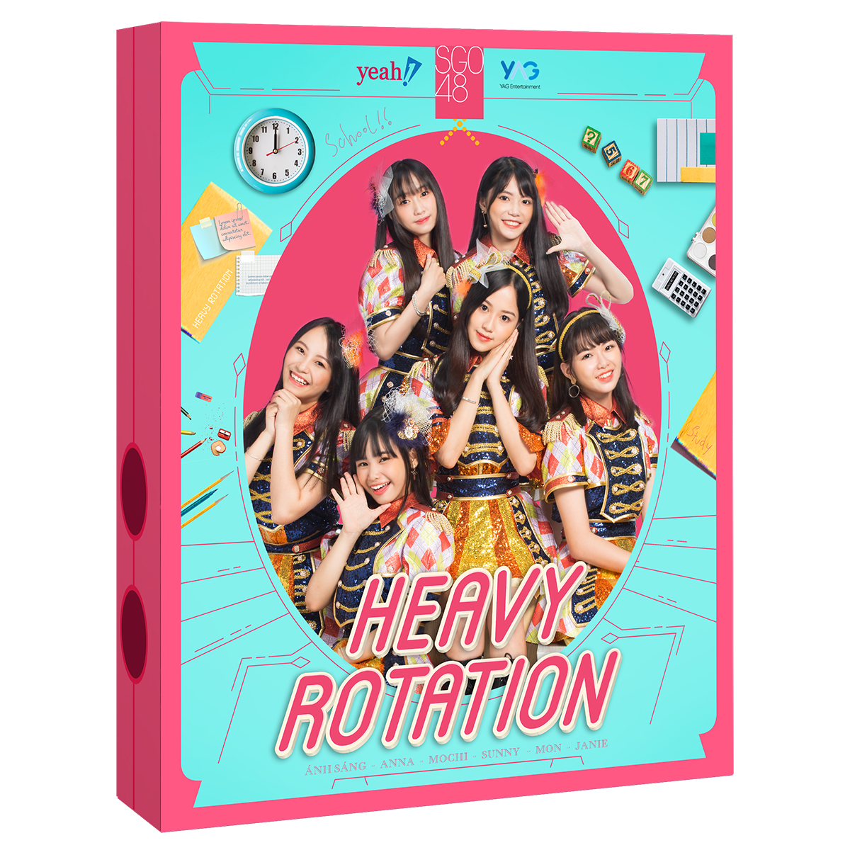 [Hàng thanh lý miễn đổi trả] 1st Single SGO48: Heavy Rotation