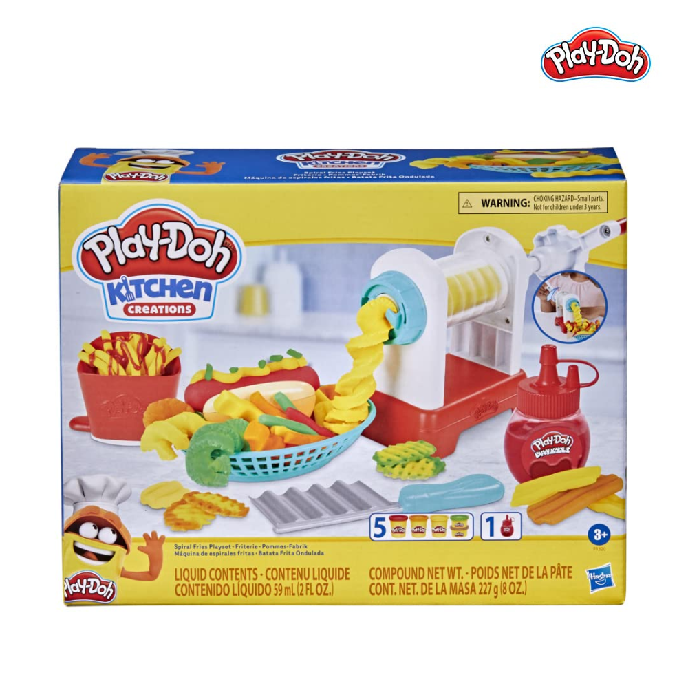 Bộ Đồ Chơi Đất Nặn Máy Làm Khoai Tây Lốc Xoáy Play-Doh F1320