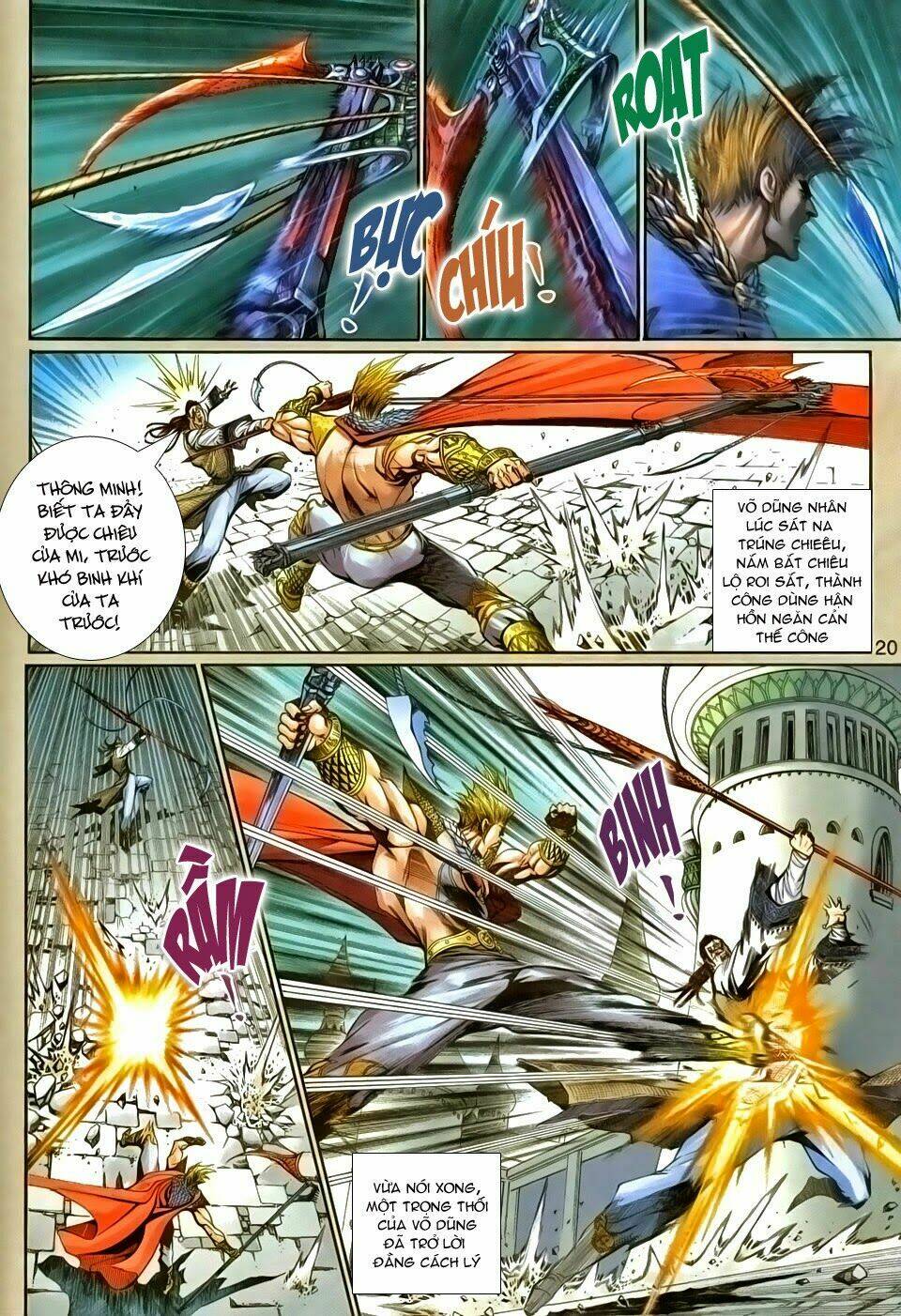 thần binh tiền truyện 1 - đỉnh phong tuyệt chiến chapter 5 19