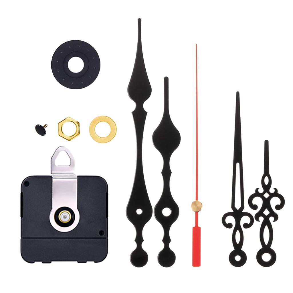 1 Set DIY Movement With Pointer For Quartz Wall Clock Repair Replacement