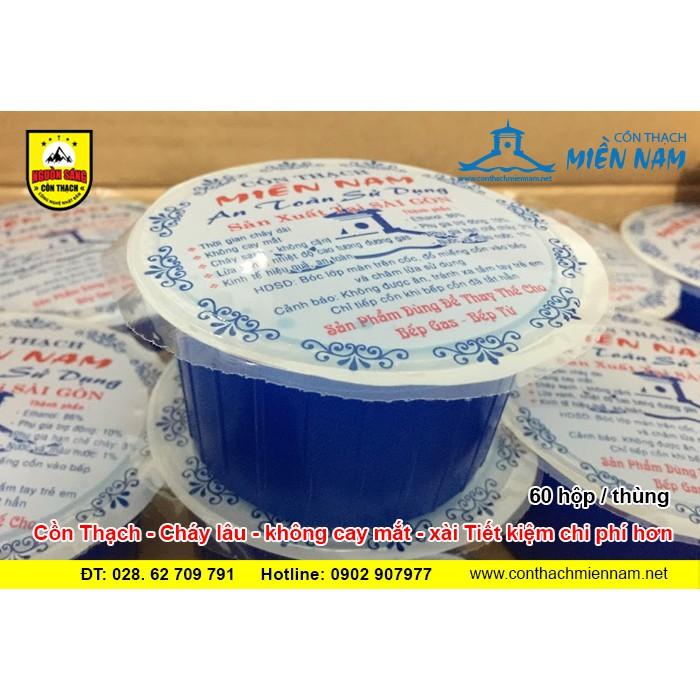 Cồn Thạch Miền Nam. (Thùng 60 hộp120gr). Uy tín tại TP.HCM