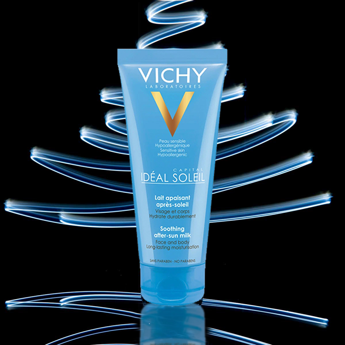 Kem Dưỡng Ẩm Phục Hồi Và Làm Dịu Da Sau Đi Nắng Vichy Capital Ideal Soleil Soothing After-Sun Milk 100ml