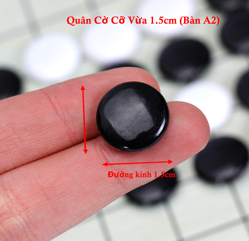 Cờ Vây Nam Châm Cao Cấp, Cờ Caro Tiện Dụng Chính Hãng - Chọn Nhiều Cỡ