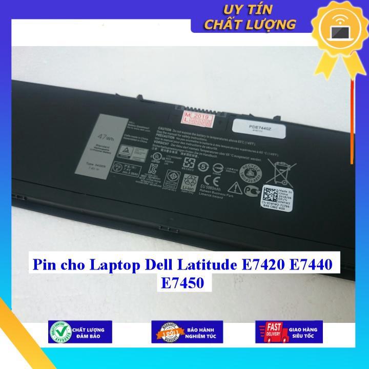 Pin cho Laptop Dell Latitude E7420 E7440 E7450 - Hàng Nhập Khẩu New Seal