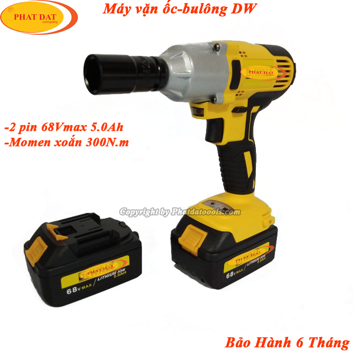 Máy bắt ốc - siết ốc bulông dùng pin DeWALT