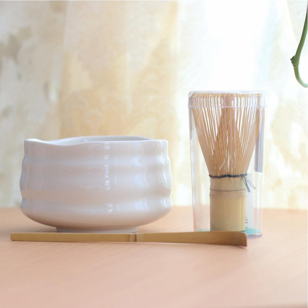 Chuyên Nghiệp Nhật Bản Matcha Bát Đánh Muỗng Tre Caddy Bộ Quà Tặng Trà Xanh Teaset Nhật Bản Lễ Trà Matcha Teaware