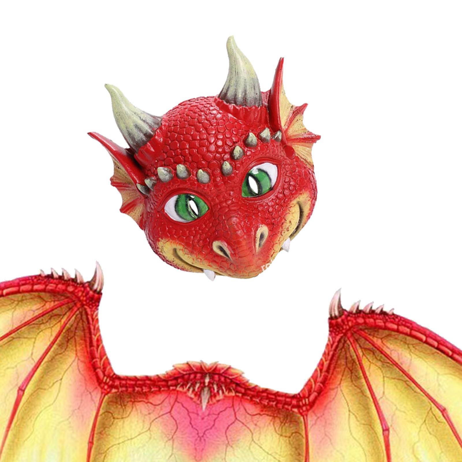 Kids Dragon Costume Dinosaur   Set Holiday Carnivals Dress up Props