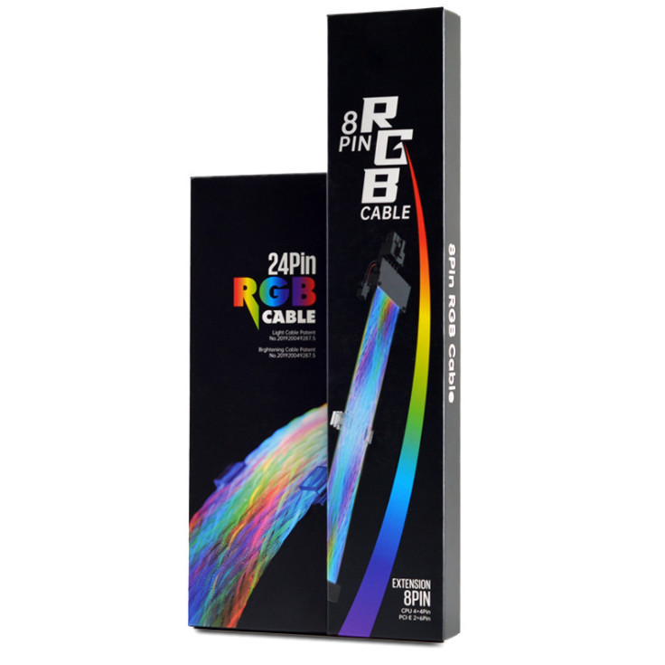 Dây Nguồn Nối Dài, Dây 8p x2 Led RGB Aura Sync Đồng Bộ Mainboard