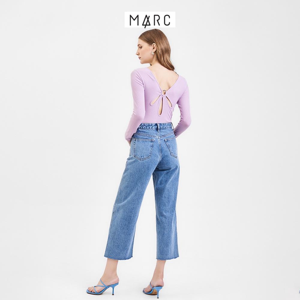 Bodysuit nữ MARC FASHION tay dài cutout lưng TRVH060622