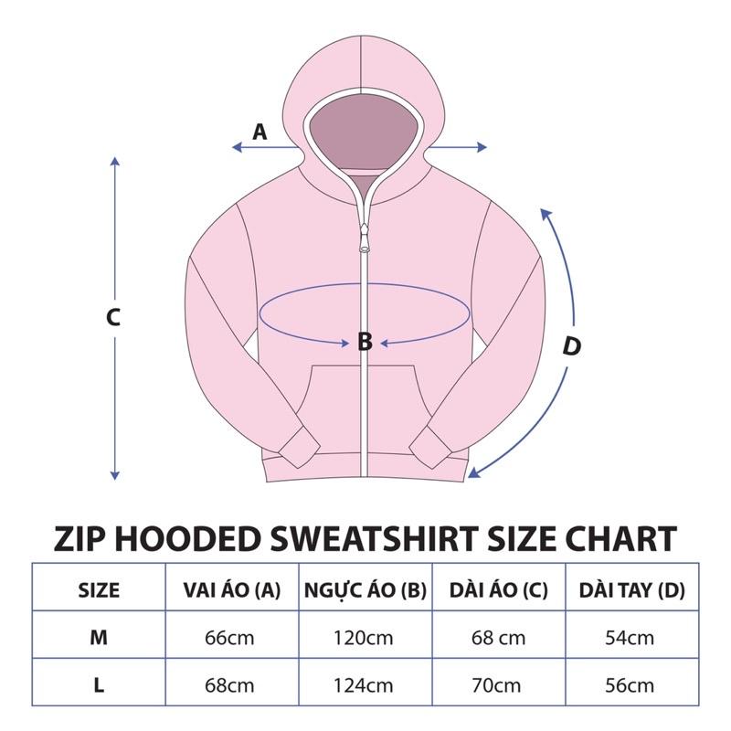 UPZ Áo Khoác Hoodie Dây Kéo In Unicorn Play Zone Chữ Bảy Màu