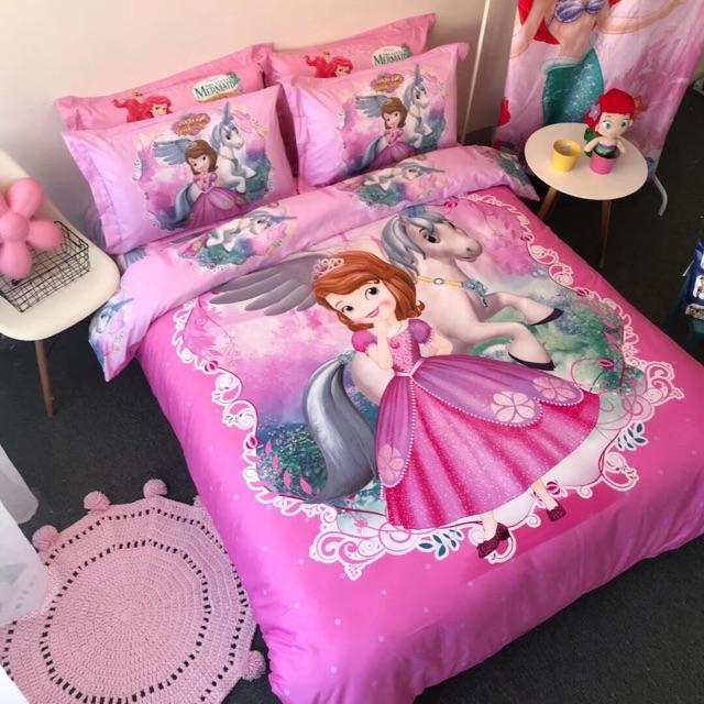 Set Cotton Disney Hàng Nhập Khẩu Dành Cho Các Bé 4 Món Dễ Thương