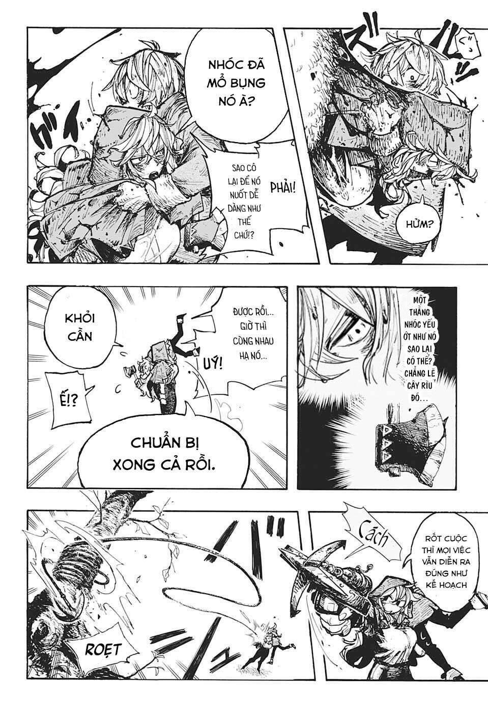 hội thợ săn: khăn đỏ chapter 1 47