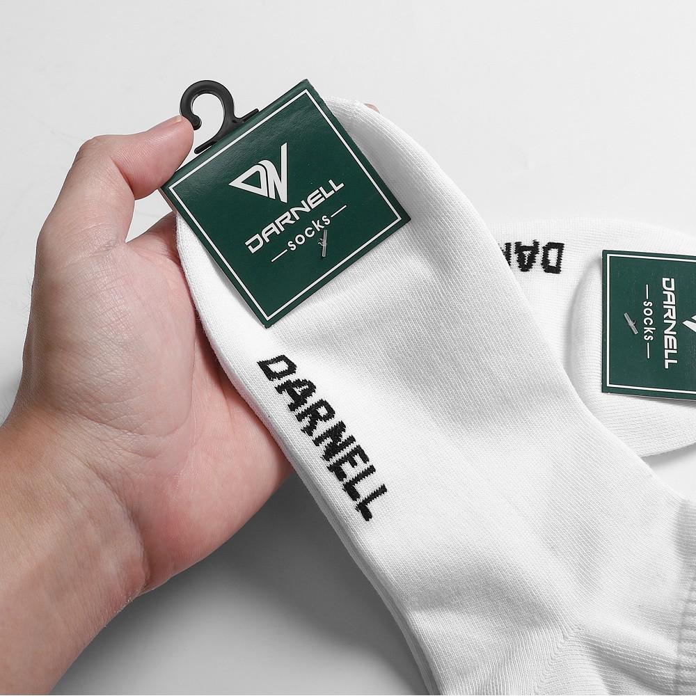 Tất Nam Nữ Cổ Ngắn, Vớ Ngắn Nam Nữ Vải Cotton Chất Liệu Cao Cấp Thoáng Mát Khử Mùi Chính Hãng DARNELL