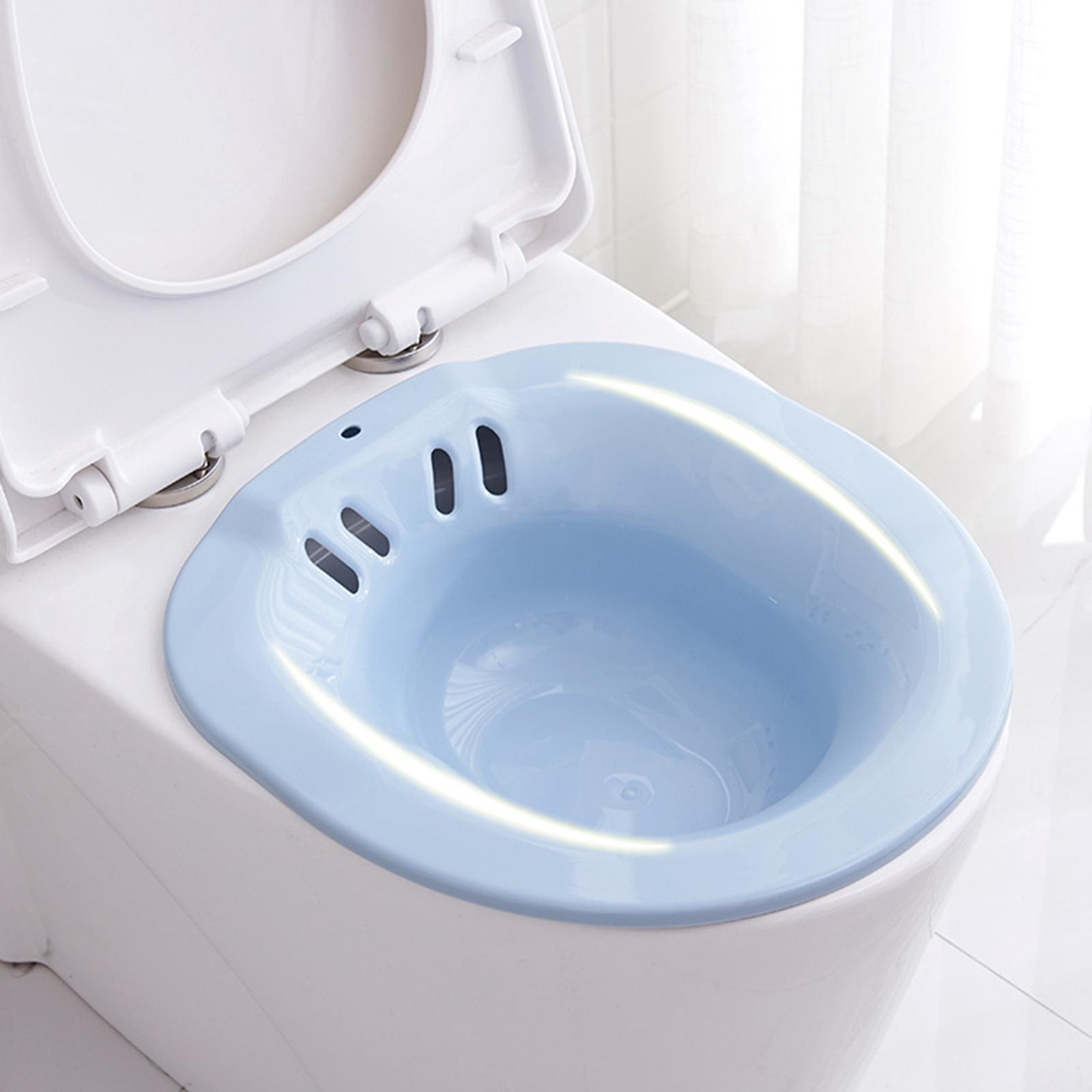 Toilet Bidet Steam Seat Bidet Basin Drain Holes for Women Home Use Travel