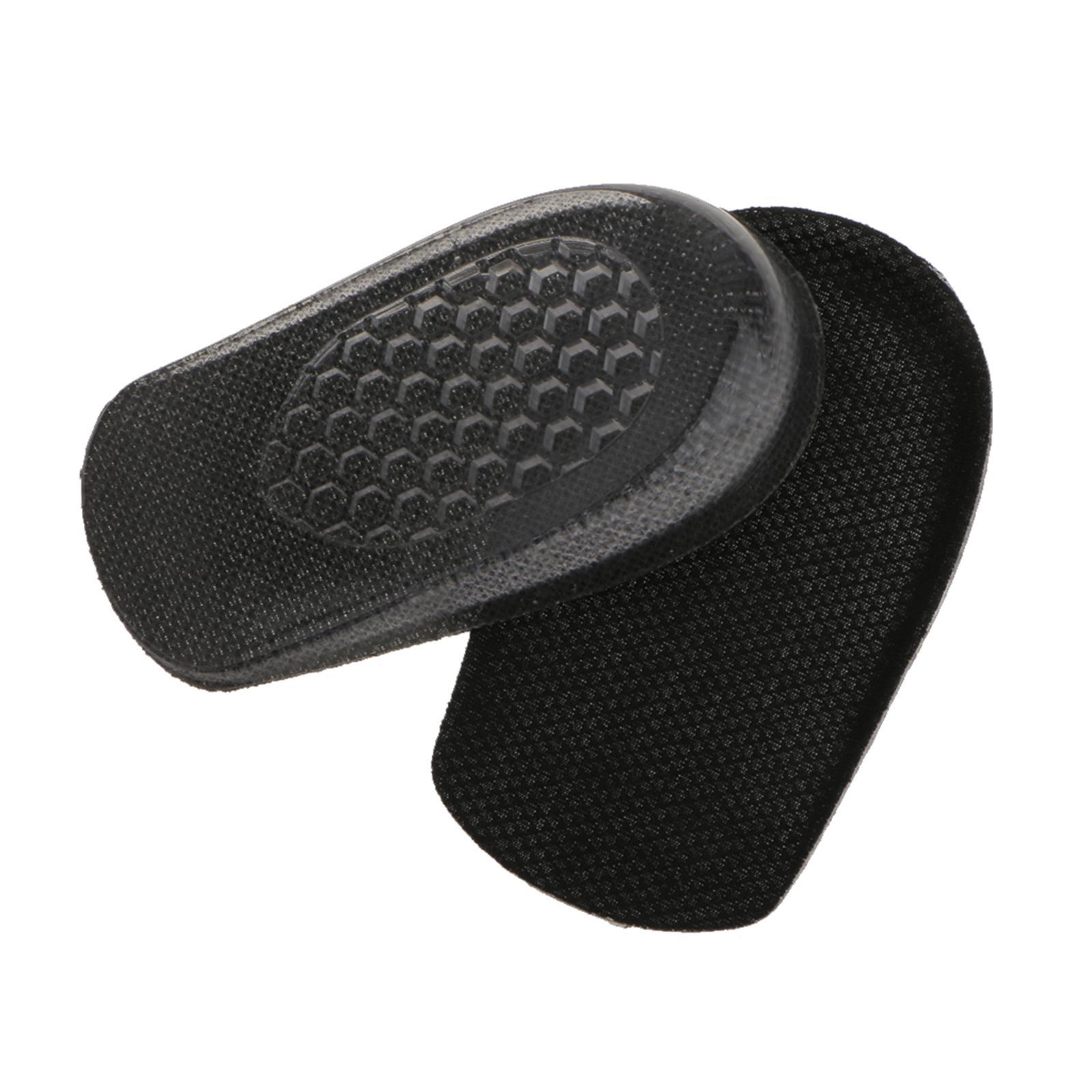 Invisible Height Increase Shoes Inserts Insoles Pads Lifts 3.5cm - Black,