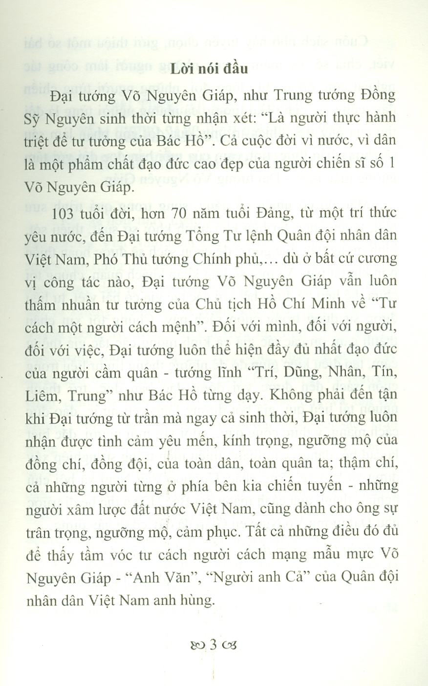 Võ Nguyên Giáp: Mẫu Mực &quot;Tư Cách Một Người Cách Mệnh&quot;