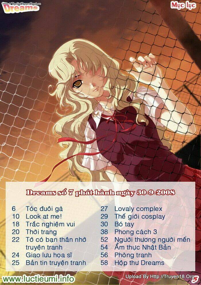 tạp chí dream chapter 8 6
