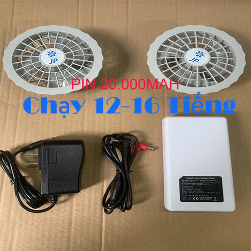 Áo quạt điều hòa theo công nghệ Nhật Bản