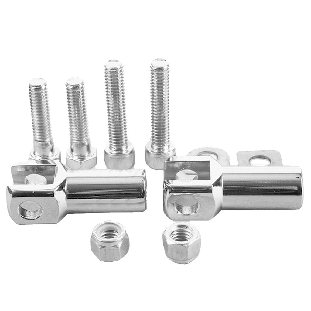 Motorcycle Rear Passenger Footrest Support Bracket For Harley 00 - 18