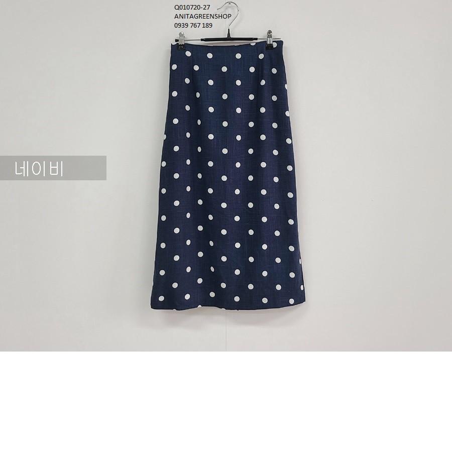 Q010720 CHÂN VÁY CHẤM BI