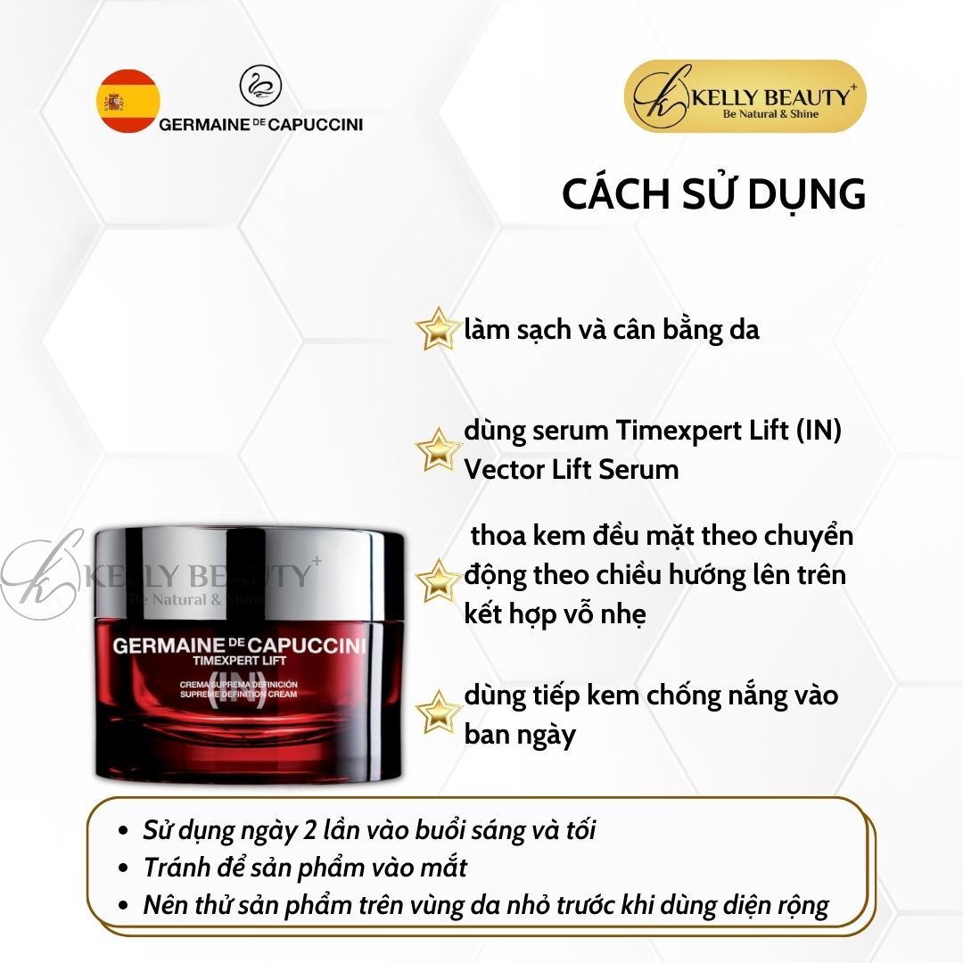 Kem Dưỡng Nâng Cơ Trẻ Hóa Da GERMAINE TIMEXPERT LIFT Supreme Definition Cream | Kelly Beauty