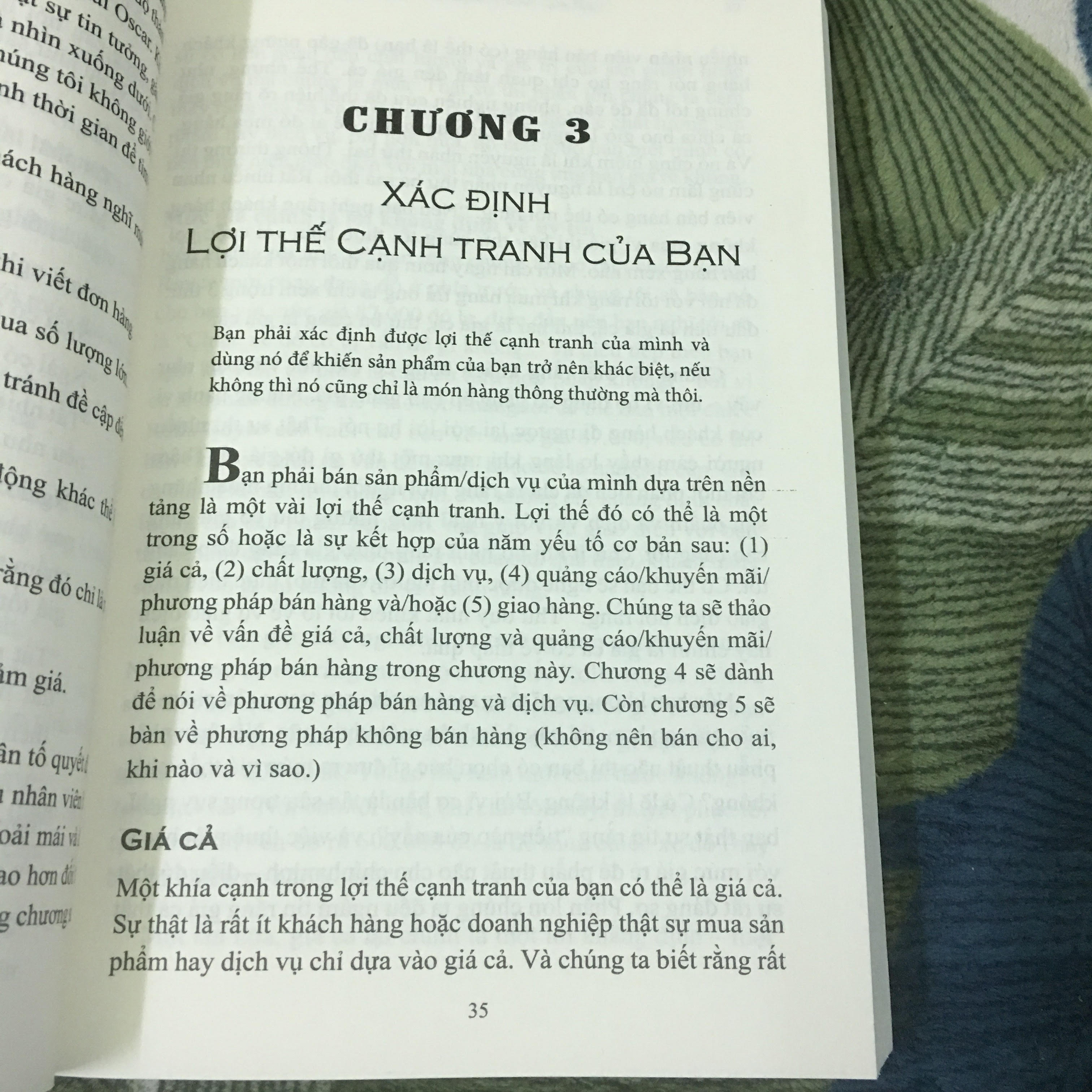 Làm thế nào để bán hàng với lợi nhuận cao hơn đối thủ (tặng kèm 1 bookmark ngẫu nhiên)