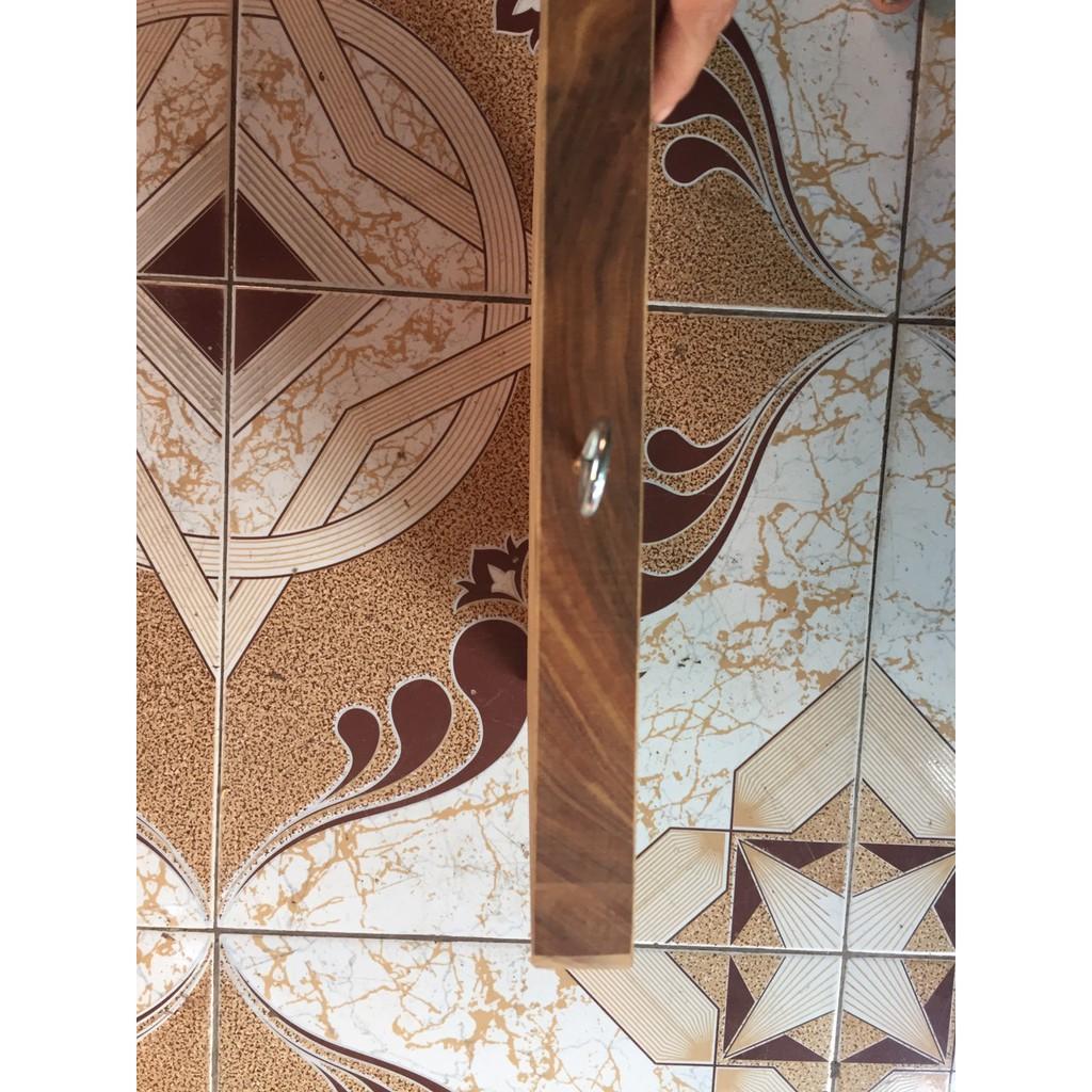 Thớt gỗ nghiến hình chữ nhật kích thước 34x24x2cm