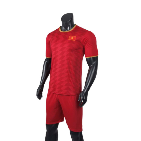 Quần Áo Đá Banh Nam Đội Tuyển Việt Nam Sea Game 30- chất vải Thun lạnh Polyester cao cấp , có lỗ thoáng khí , nhanh khô