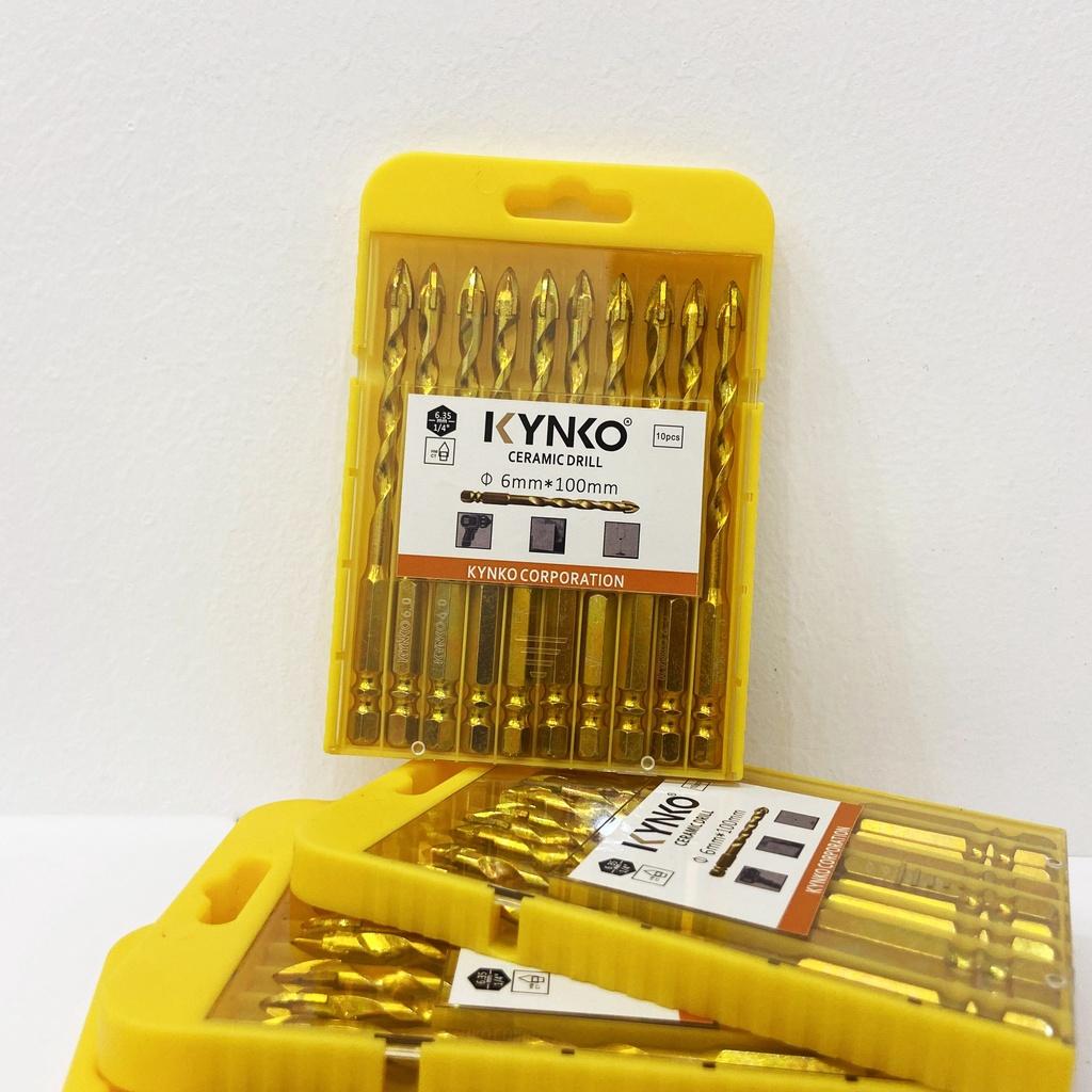 MŨI KHOAN KÍNH - GẠCH MEN 4 CẠNH, CHÂN LỤC GIÁC KYNKO MKKGM-6110 CHÍNH HÃNG GIÁ TỐT
