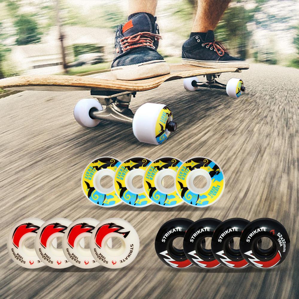 4 Bánh Xe Ván Trượt Bánh Xe Thay Thế Ván Trượt 52Mm 100A