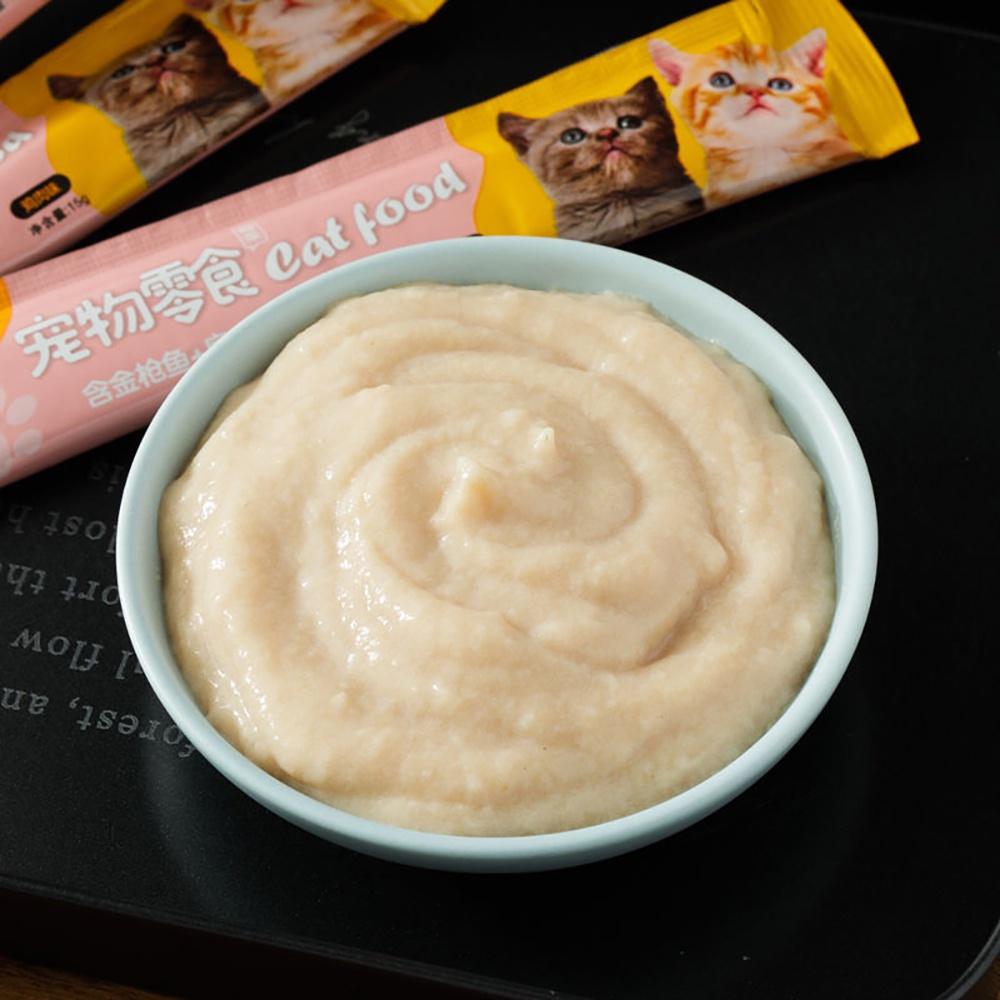 Súp thưởng cho mèo shizuka, liebao thức ăn cho mèo cat food đầy đủ dinh dưỡng thanh 15g