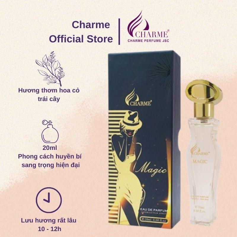 Nước Hoa Vùng Kín Charme Magic 20ml - Màu Đen