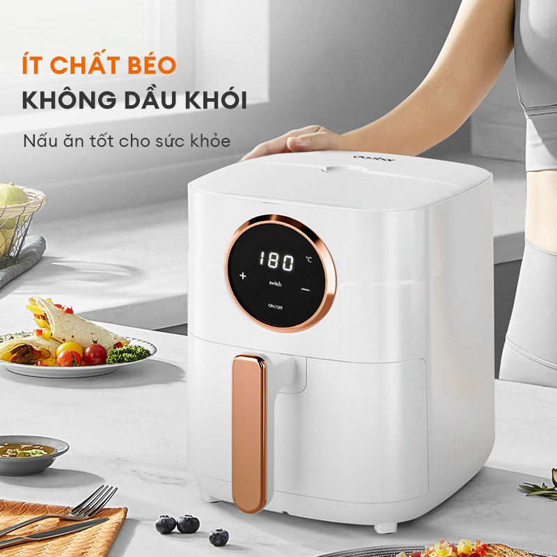 Nồi chiên không dầu dung tích GAABOR Cao Cấp công suất 1400W - Hàng chính hãng