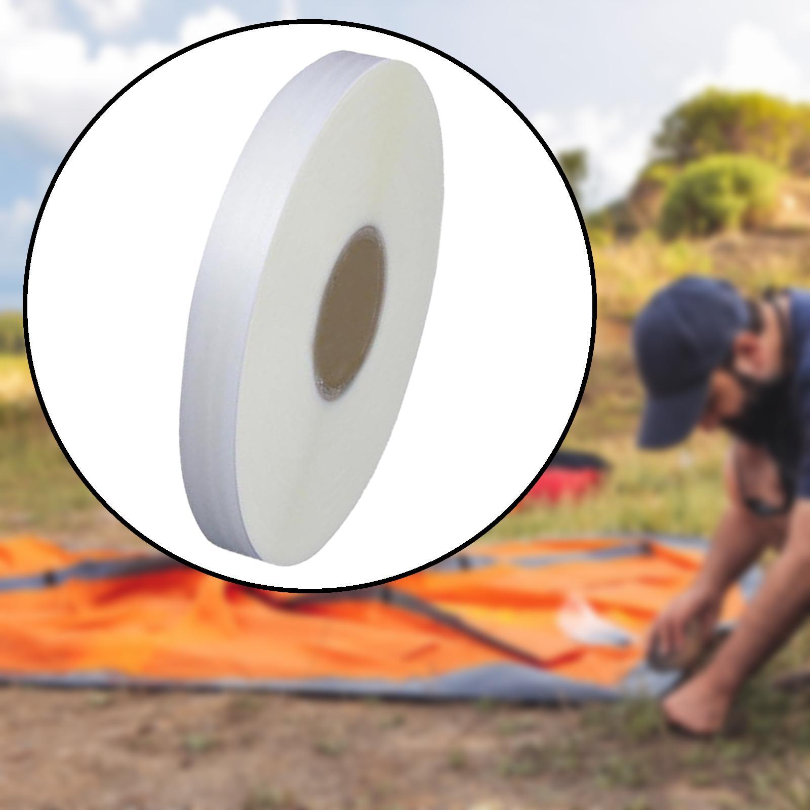 Seam Sealing Tape Sticky Fusible Tape Waterproof Excellent Performance Fabric Repair Tape Seam Tape for PU Coated Fabrics, Tent, Coat, Covers