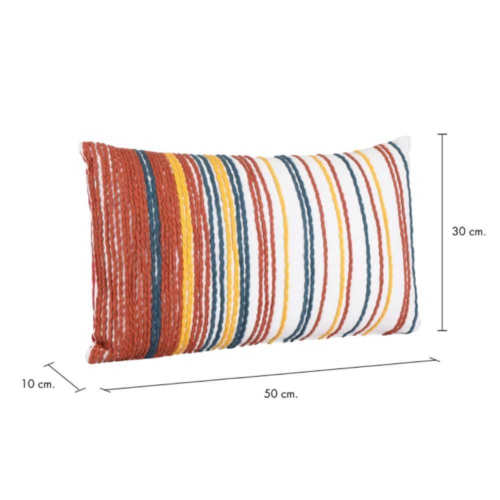 Gối Tựa Lưng Sofa PHORY-LINE 30x50x10 cm, chất liệu vải cotton, nhiều màu | Index Living Mall - Phân phối độc quyền tại Việt Nam