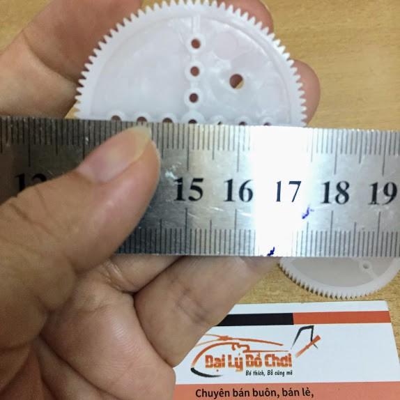 Bánh răng nhựa 90 răng trục 2mm
