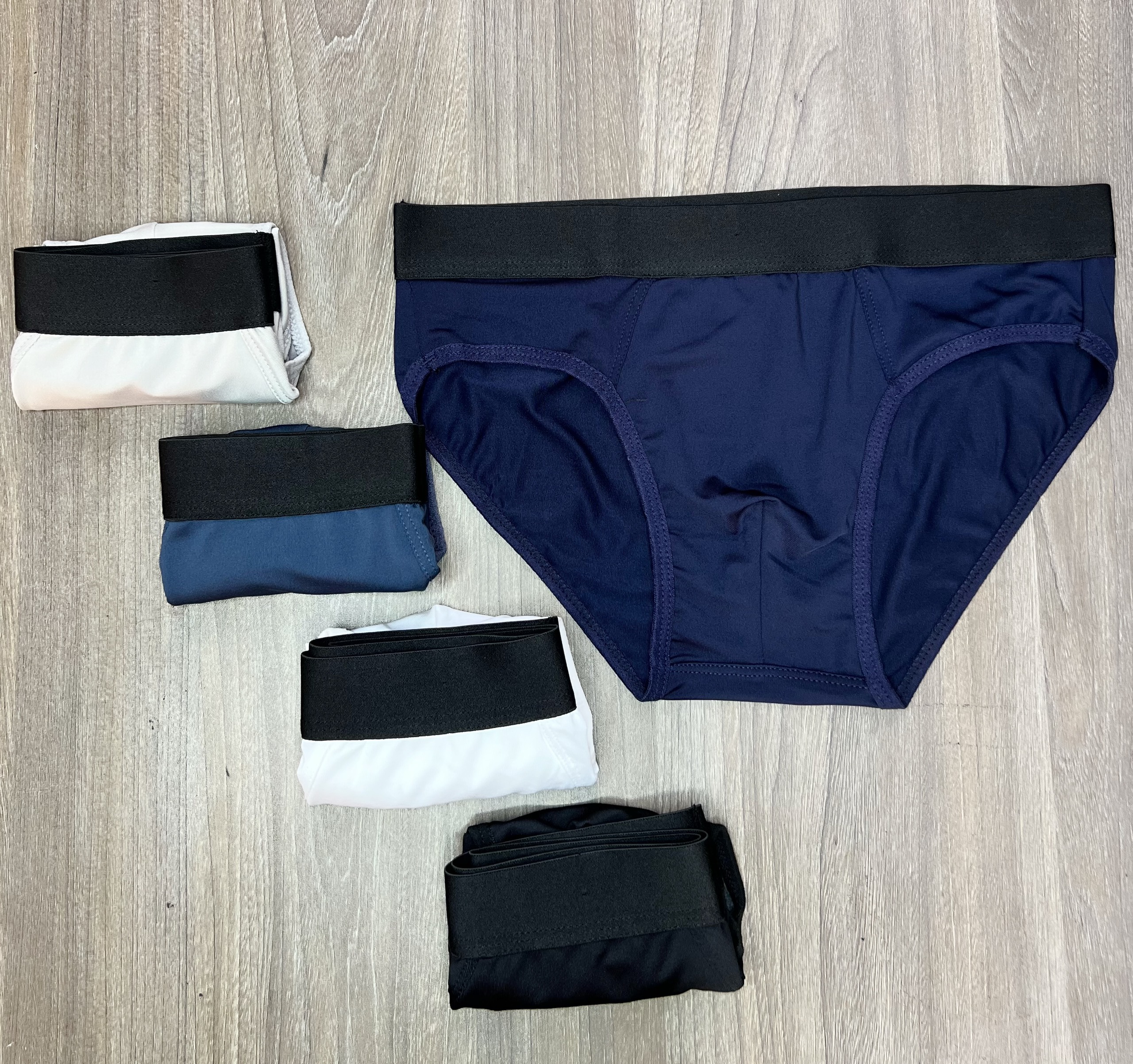Combo 5 Quần Lót Nam Tam Giác Vải Thun Lạnh được chọn màu, Sịp Nam trơn Toppp05