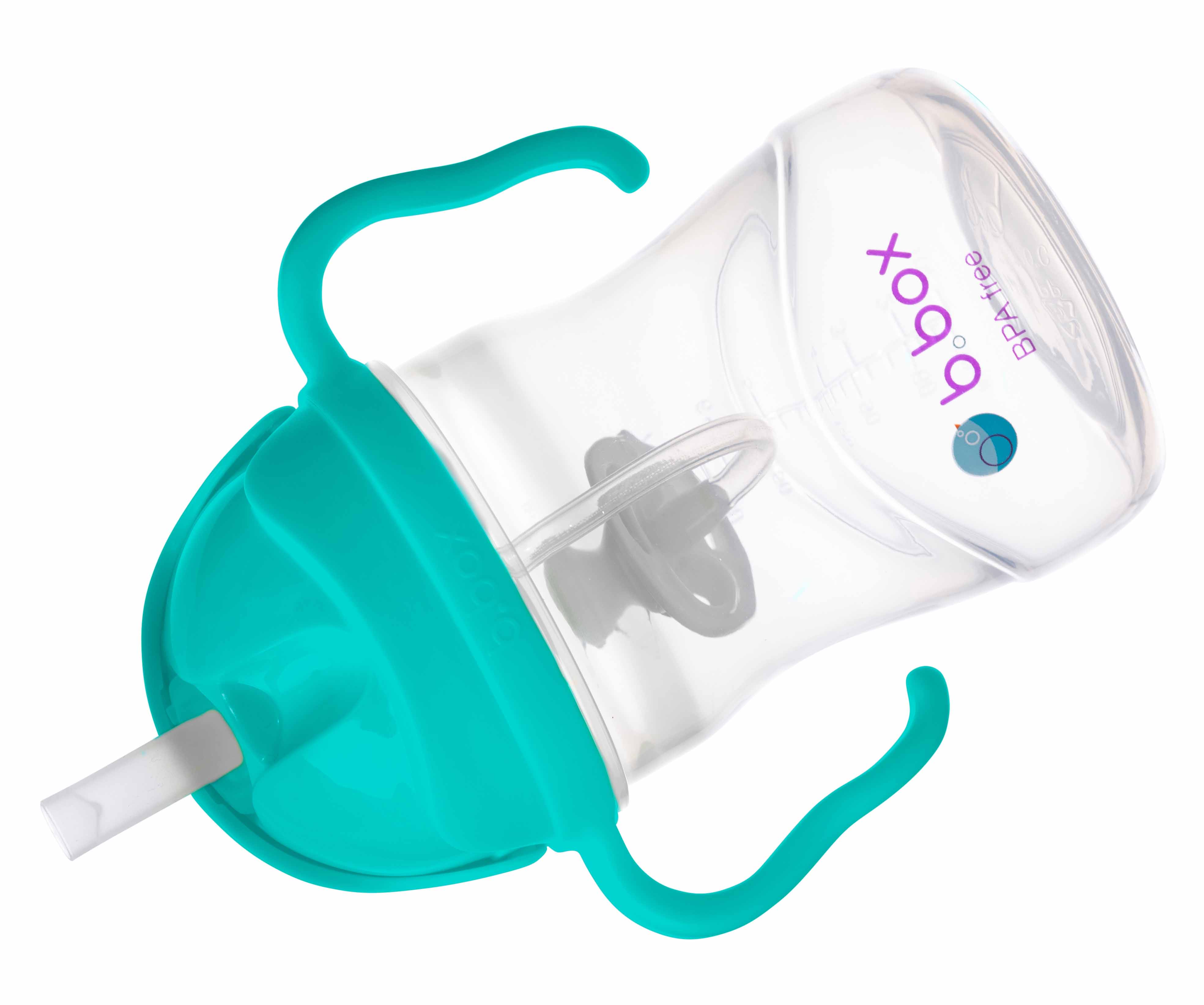B.box Disney Bình nước 360 độ cho bé tập uống nước 240ml - Xanh Lam