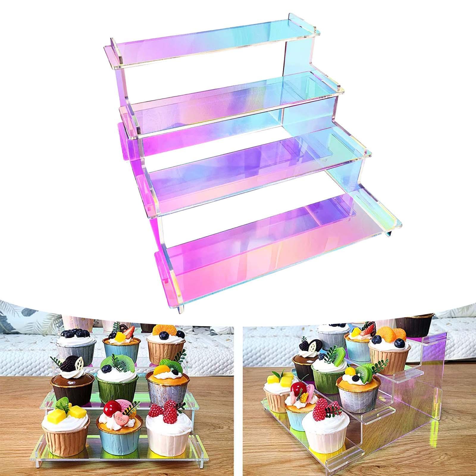 Acrylic Display Tier Jewellery Display Stand for Toys Candies Figure