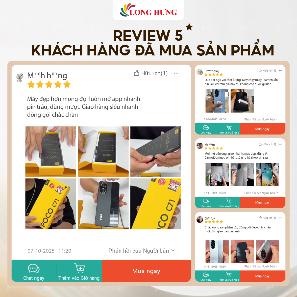 Điện thoại Xiaomi Poco C71 (3GB/64GB) - Hàng chính hãng