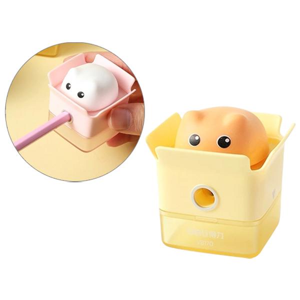 Chuốt Chì Hình Mèo - Deli EH577 - Màu Vàng