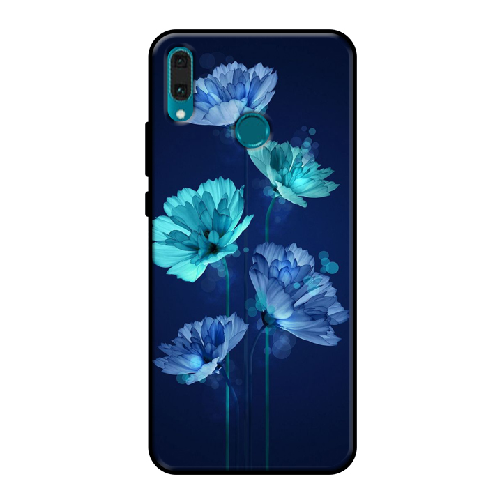 Ốp lưng điện thoại Huawei Y9 2019 viền silicon dẻo TPU  hình Gấu KAW