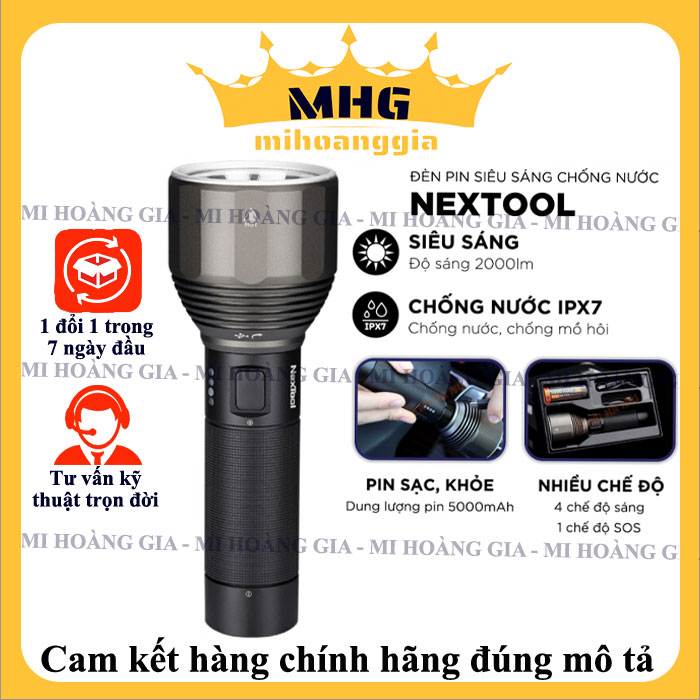 Đèn pin Xiaomi Nextool NE0126 - Hàng nhập khẩu