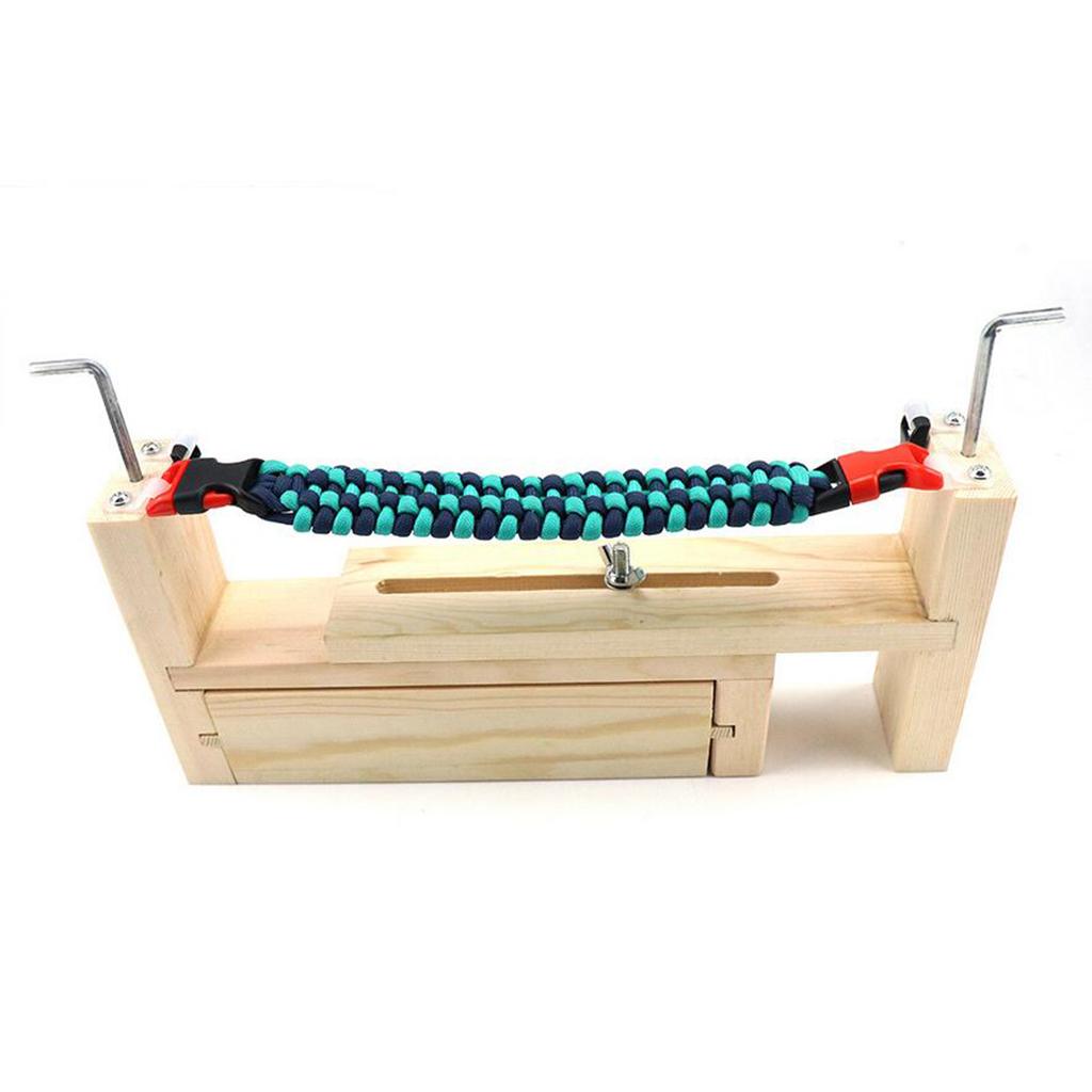 Bracelet Knitting Tool Wristband Maker Rope Weave Jig Braiding Crafting Tool