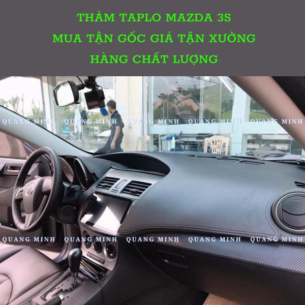 THẢM TAPLO CAO CẤP XE MAZDA 3S 2010 - 2014