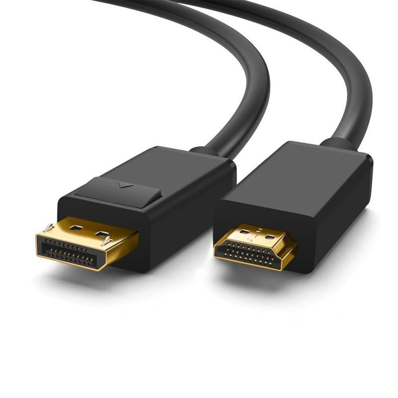 Dây Cáp Chuyển Đổi DP Sang HDMI 4K Dài 1.8m Chuyên Dụng Cho Máy Chiếu/Laptop