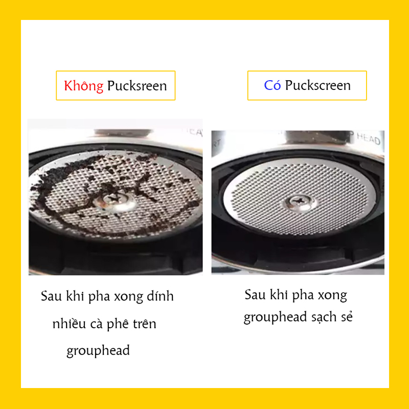 Puck screen | Lưới Lọc Cà Phê Nhiều Lớp Bằng Thép Không Gỉ